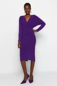 Платье Trendyol миди трикотажное