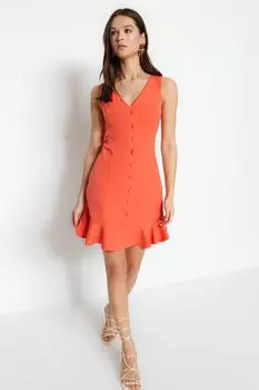 Платье Trendyol на пуговицах