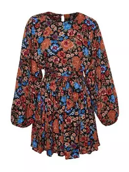 Платье Trendyol, разноцветный