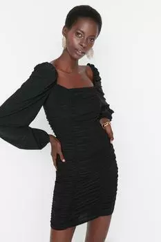 Платье Trendyol вечернее, черный