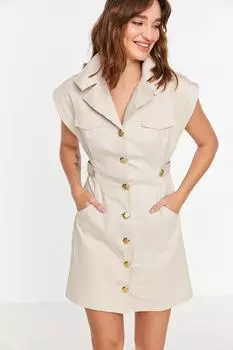 Платье TRENDYOLMLLA, экру