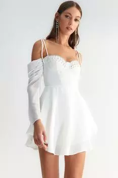 Платье TRENDYOLMLLA, экру