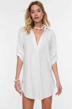 Платье TRENDYOLMLLA, белый