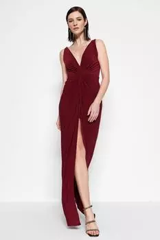 Платье TRENDYOLMLLA, бордовый