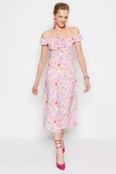 Платье TRENDYOLMLLA, фиолетовый