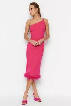 Платье TRENDYOLMLLA, фуксия