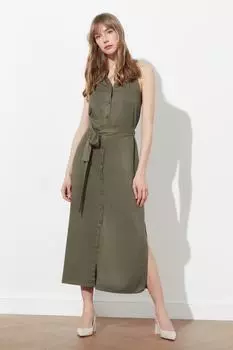 Платье TRENDYOLMLLA, хаки