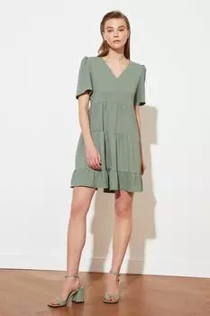 Платье TRENDYOLMLLA, хаки