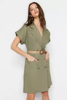 Платье TRENDYOLMLLA, хаки