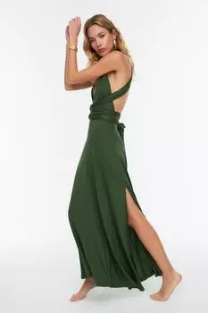 Платье TRENDYOLMLLA, хаки