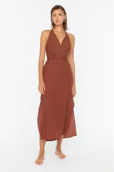 Платье TRENDYOLMLLA, коричневый