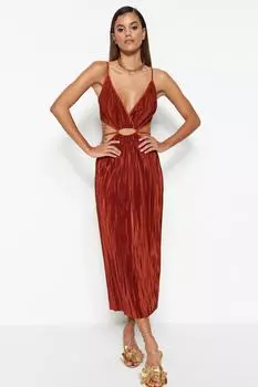 Платье TRENDYOLMLLA, коричневый