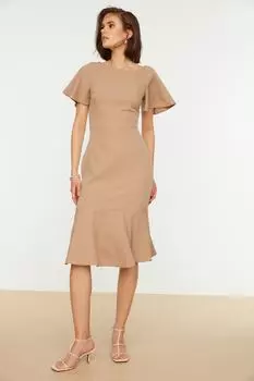 Платье TRENDYOLMLLA, коричневый