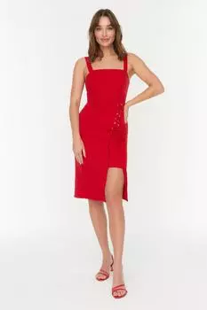 Платье TRENDYOLMLLA, красный