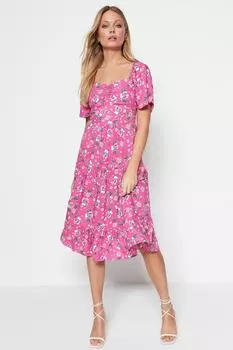 Платье TRENDYOLMLLA, розовый