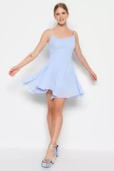 Платье TRENDYOLMLLA, синий