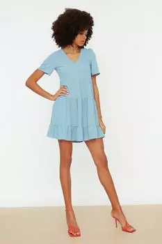 Платье TRENDYOLMLLA, синий