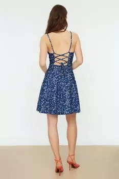 Платье TRENDYOLMLLA, синий