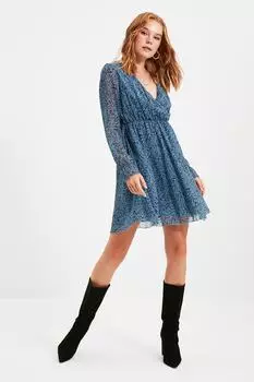 Платье TRENDYOLMLLA, синий