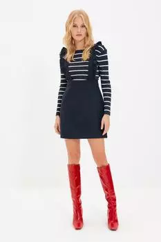 Платье TRENDYOLMLLA, темно-синий