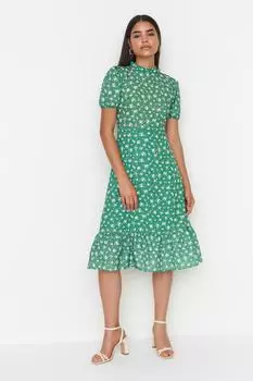 Платье TRENDYOLMLLA, зеленый