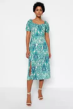 Платье TRENDYOLMLLA, зеленый