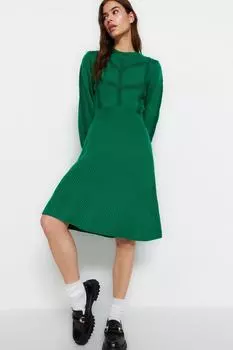 Платье TRENDYOLMLLA, зеленый