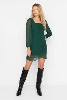Платье TRENDYOLMLLA, зеленый