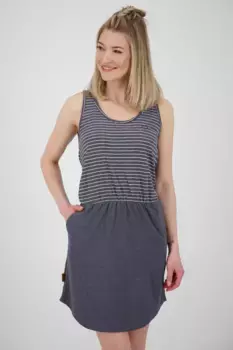 Платье трикотажное Alife & Kickin "RosalieAK Dress женское летнее платье, платье", цвет морской волны