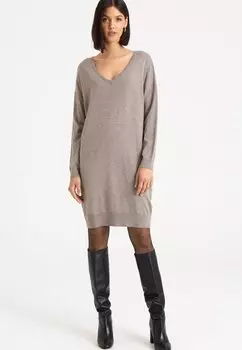 Платье трикотажное Greenpoint, бежевый