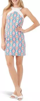 Платье Trina Turk Triton Dress, цвет Gulfstream Multi