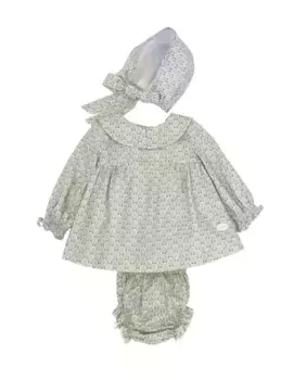 Платье-тройка с принтом, шортами и шляпой Charanga, зеленый