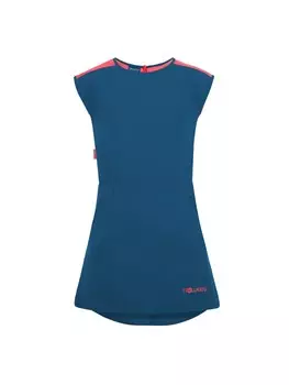 Платье Trollkids Arendal, цвет midnight blue/coral