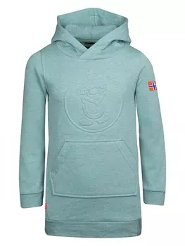 Платье Trollkids Sweat Sandefjord, бирюзовый