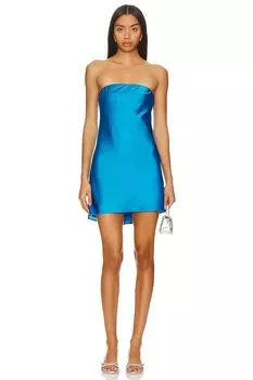 Платье-Труба мини тейлор Show Me Your Mumu, синий