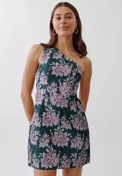 Платье-труба NATASHA MINI TUSSAH, темно-зеленый