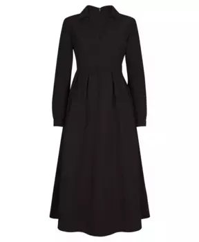 Платье Truman из нейлона со складками Add, черный