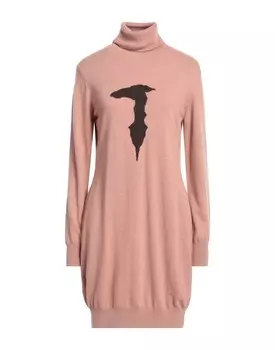 Платье Trussardi, бледно-розовый