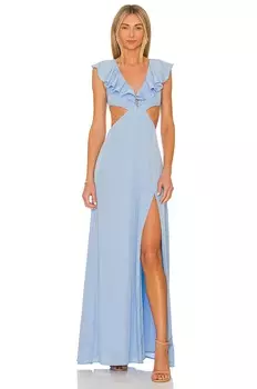 Платье Tularosa Collette Gown, цвет Sky Blue
