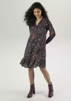 Платье-туника Aniston CASUAL с экстравагантным принтом пейсли - НОВАЯ КОЛЛЕКЦИЯ, бордовый