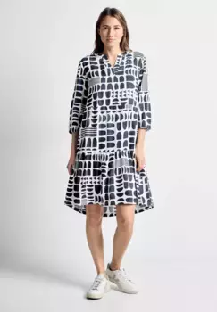 Платье-туника Cecil, длина до колена, белый