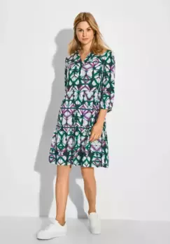 Платье-туника Cecil из вискозы, белый