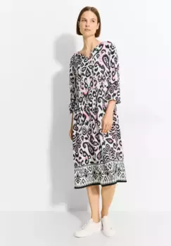 Платье-туника Cecil из вискозы, белый