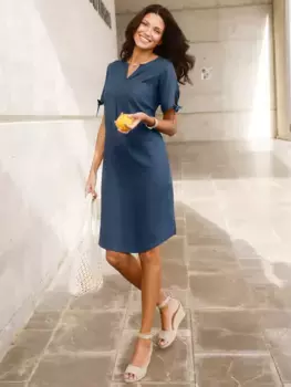 Платье-туника Classic Basics "Повседневное платье", синий