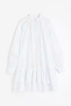 Платье-туника H&M Lace-detail, белый