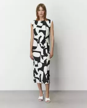 Платье-туника с принтом Sfera, цвет Crudo