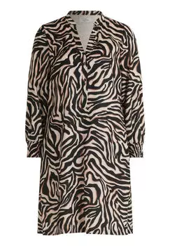 Платье-Туника с принтом Vera Mont, белый