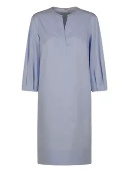 Платье-туника с укороченными рукавами Peserico, синий