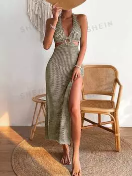 Платье-туника Shein, песочный