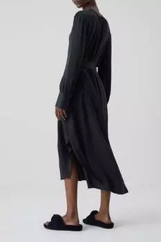 ПЛАТЬЕ-ТУНИКА СО СБОРКАМИ CLOSED, черный